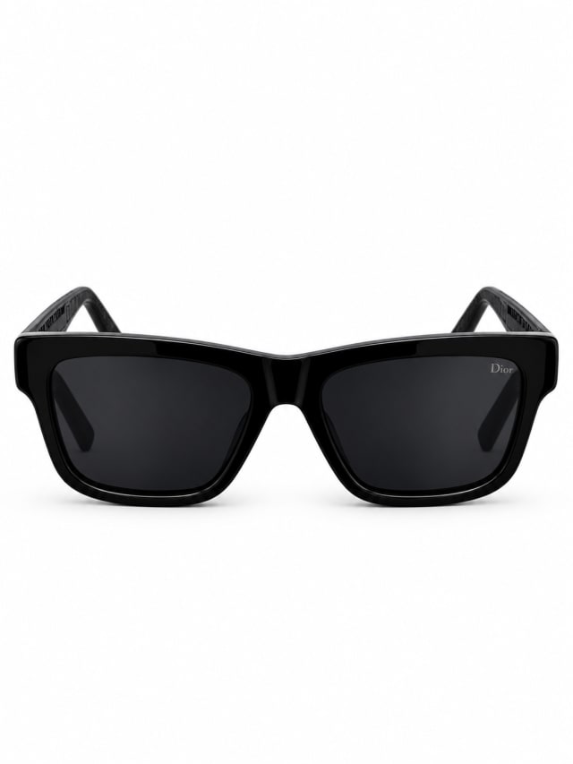 DIOR DIORXPLORER S2I RECTANGULAR SUNGLASSES (BLACK)