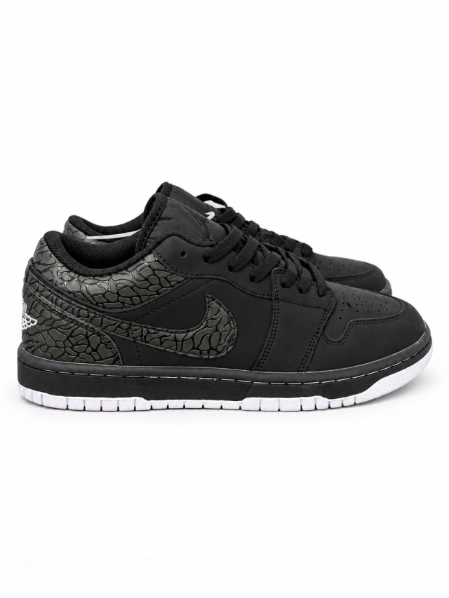 AIR JORDAN 1 LOW — BLACK ELEPHANT PRINT
