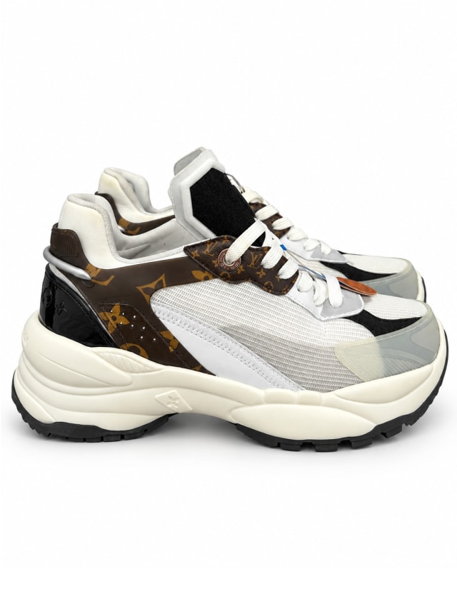 LOUIS VUITTON LV ARCHLIGHT SNEAKER — WHITE / BLACK