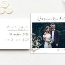 Ausgefallene Dankeskarten zur Hochzeit - Dankeskarten thank you - Hochzeitsplaza Kartenshop