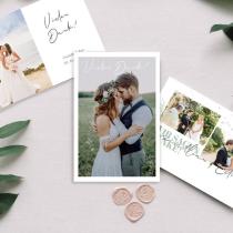 Ausgefallene Dankeskarten zur Hochzeit - Beliebte Dankeskarten - Hochzeitsplaza Kartenshop