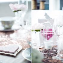 Tischdeko - Tischdeko zur Hochzeit im Frühling - elena engels fotografie