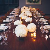Tischdeko - Tischdeko zur Hochzeit im Winter - sascha reinking photography
