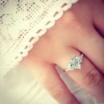 Verlobungsringe individuell - blauer Verlobungsring - KRISTALLS - Etsy