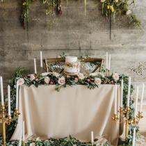 Tischdeko - Tischdeko mit Kerzen - Mylk and Honey via Etsy 2