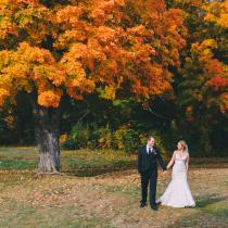 Real Wedding - Idyllische Landhochzeit im goldenen Herbst - 24 - Nicole Baas Photography