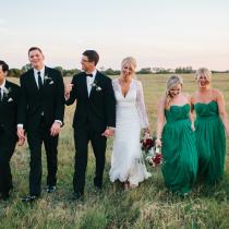 Real Wedding - Eindrucksvolle Hochzeit in Smaragdgrün - 34