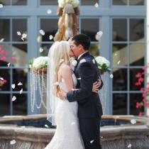 Real Wedding - Luxuriöse Hochzeit in dunklem Blau und Rose  - Jessica Frey Photography  (22)