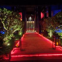 Flitterwochen auf den Malediven Galerie - Eingangsbereich zum Sea Dragon Restaurant auf Kandima