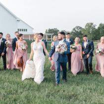 Real Wedding - Minimalistische Hochzeit in Rosa - Mychelle LeVan Photography60