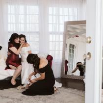 Real Wedding - Hochzeit im Winter mit Schnee und Hunden - Larson Photo Co 7