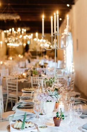 Tischdeko - Tischdeko zur Hochzeit im Frühling - christine meintjes