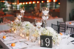 Tischdeko - Tischdeko zur Hochzeit im Winter - MangoStudios