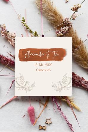 Gästebuch zur Hochzeit - Gästebuch Boho - Hochzeitsplaza Kartenshop