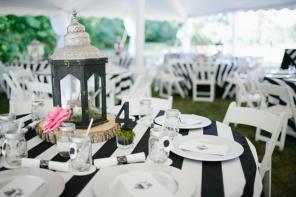 Tischdeko - Tischdeko zur Hochzeit mit Kerzen - Mylk and Honey via Etsy 2