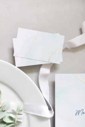 Tischkarten zur Hochzeit  - Tischkarten im eleganten Blush Stil - Hochzeitsplaza Kartenshop