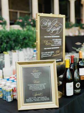 Real Wedding - Glamouröse Hochzeit in Schwarz & Gold - 28