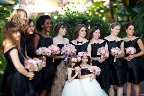 Real Wedding - Extravagante Hochzeit im schwarzen Brautkleid - 15