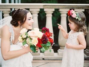 Real Wedding - Malerische Hochzeit in Weinrot - 11