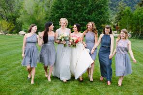 Real Wedding - Farbenfrohe Hochzeit in den Bergen - 29