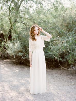 Brautfrisur mittellange Haare - mignonnehandmade via Etsy