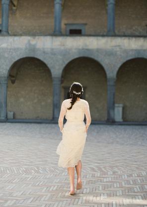 Brautfrisur mittellange Haare - MelindaRoseDesign via Etsy