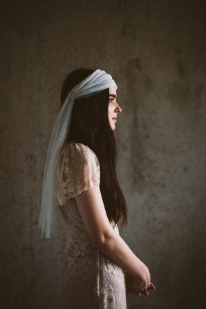 Brautfrisur lange Haare - mignonnehandmade via Etsy 3