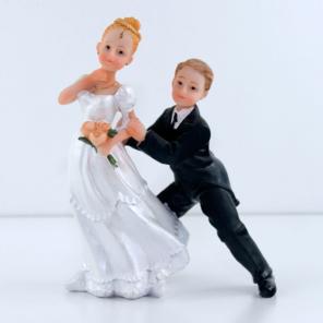 Tortenfiguren zur Hochzeit - brautpaar-modern-pos-1 - SalesGuide24 Marketing GmbH