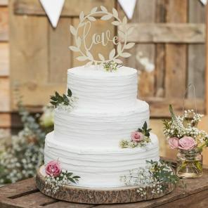Tortenfiguren zur Hochzeit - cake-topper-love-holz~2 - SalesGuide24 Marketing GmbH