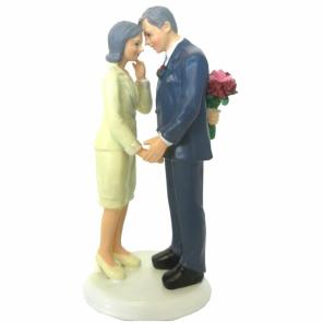 Tortenfiguren zur Hochzeit - tortenfigur-silberhochzeit-still-in-love - SalesGuide24 Marketing GmbH