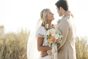 Real Wedding - Charmante Hochzeit in Gold und Blush - 02