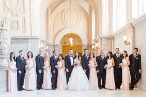 Real Wedding - Moderne Hochzeit im Rathaus von San Francisco - 17