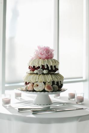 Naked Cake - Naked Cake zur Hochzeit - amyandjames photography