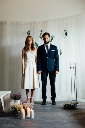 Brautkleid - Kurzes Brautkleid - mindful loving photography