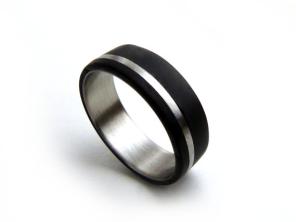 Ringe - Eheringe aus Carbon - GrandJunctionGuy via Etsy 24