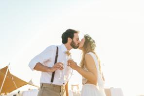Real Weddings - Traumhafte Strandhochzeit mit perfektem Sonnenuntergang - HannaMonika Wedding Photography 29