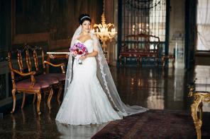 Real Wedding - Elina und Amirs glamouröse Hochzeit in Venedig  - 19