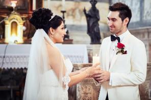 Real Wedding - Elina und Amirs glamouröse Hochzeit in Venedig  - 35