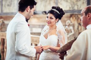 Real Wedding - Elina und Amirs glamouröse Hochzeit in Venedig  - 33