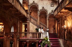 Real Wedding - Elina und Amirs glamouröse Hochzeit in Venedig  - 49