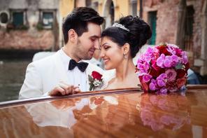 Real Wedding - Elina und Amirs glamouröse Hochzeit in Venedig  - 42