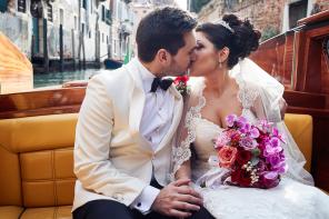 Real Wedding - Elina und Amirs glamouröse Hochzeit in Venedig  - 41