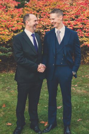 Real Wedding - Stilvolle Herbsthochzeit im Bootshaus - 50