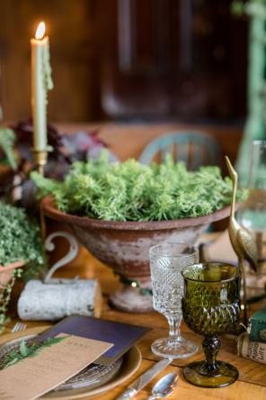 Styled Shoot - Greenery Hochzeitstrend: Hochzeitsdeko für den Herbst - DanielleCoonsPhotography96