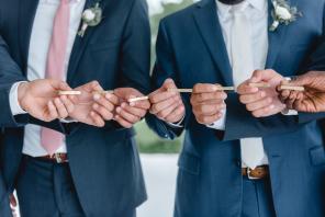 Real Wedding - Minimalistische Hochzeit in Rosa - Mychelle LeVan Photography24