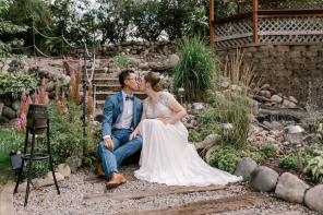 Real Wedding = DIY-Hochzeit in der Pandemie zu Hause = 34Lauren Baker Photography