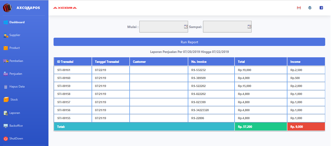 profit income omset aplikasi kasir ONLINE android iphone windos