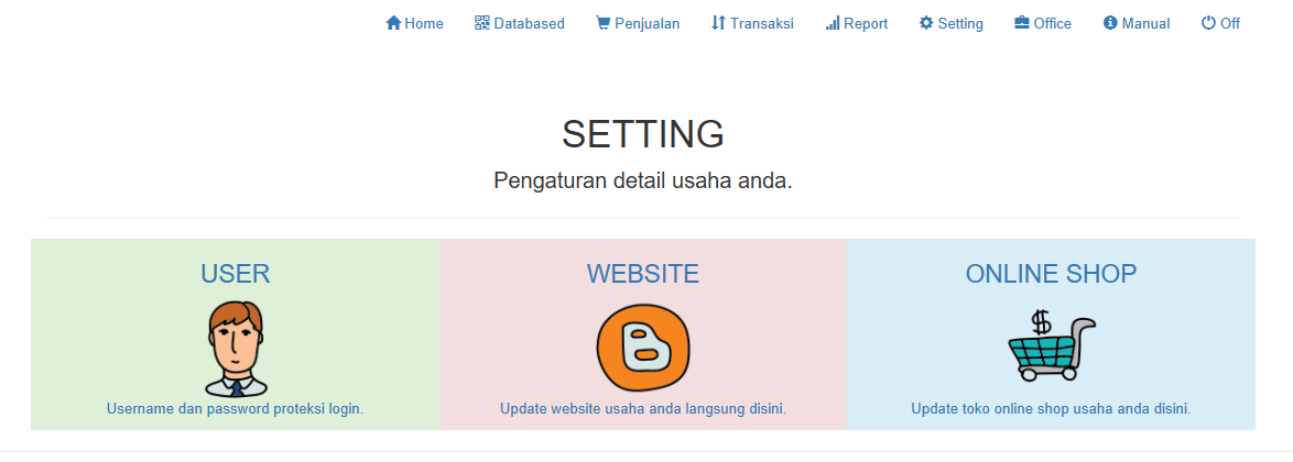 aplikasi kasir ONLINE android iphone windoWs