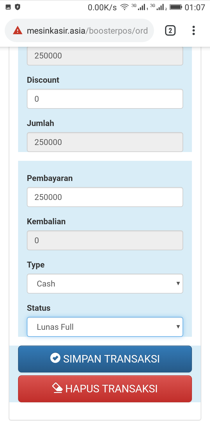 penjualan via smartphone android iphone aplikasi kasir ONLINE android iphone windoWs