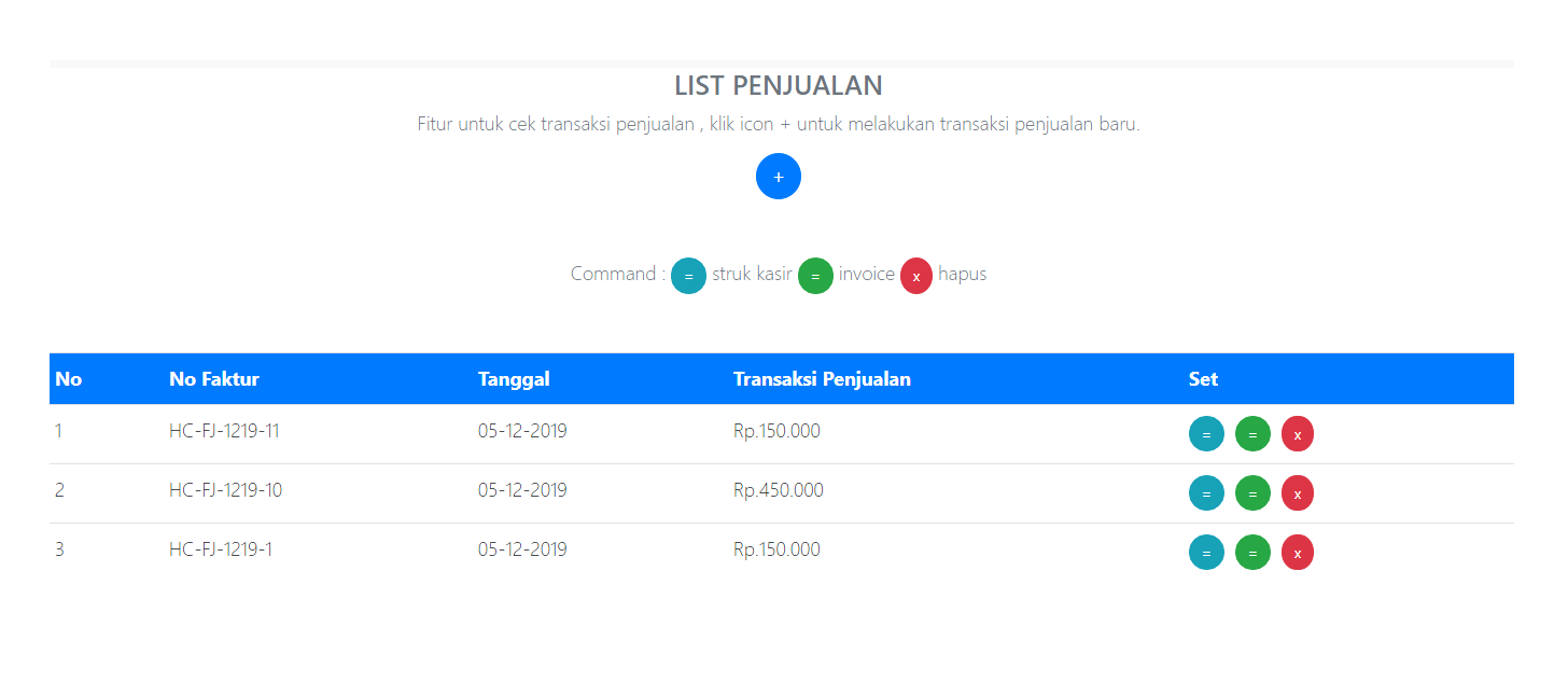 lits transaksi penjualan aplikasi kasir ONLINE android iphone windoWs